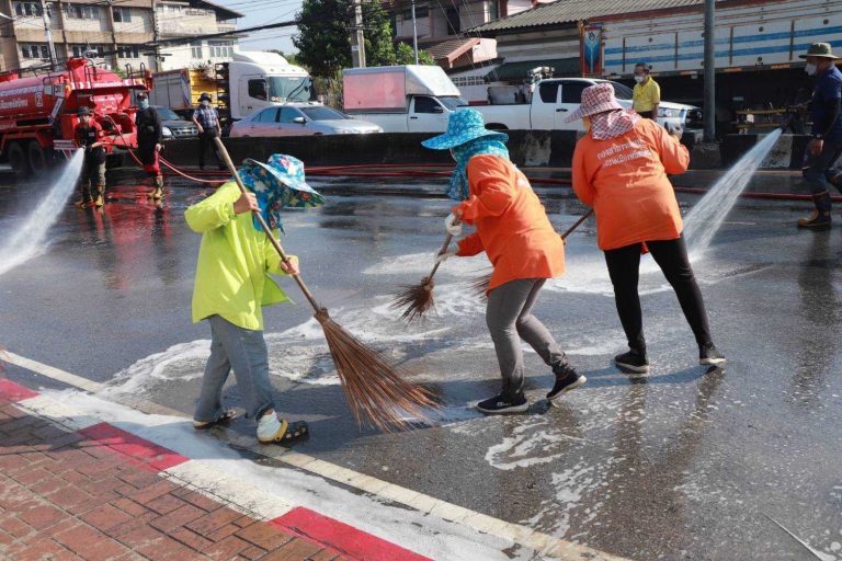 รายงานผลการดำเนินงานตามโครงการพัฒนาเมืองสะอาด ประจำเดือน กุมภาพันธ์ 2566