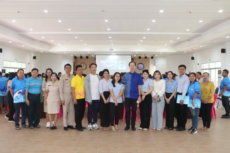 ร่วมพิธีเปิดโครงการอบรมแกนนำหมอหมู่บ้าน ช่วยชีวิตขั้นพื้นฐานในพระราชประสงค์ ประจำปีงบประมาณ พ.ศ.2568